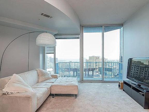 Living room and windows