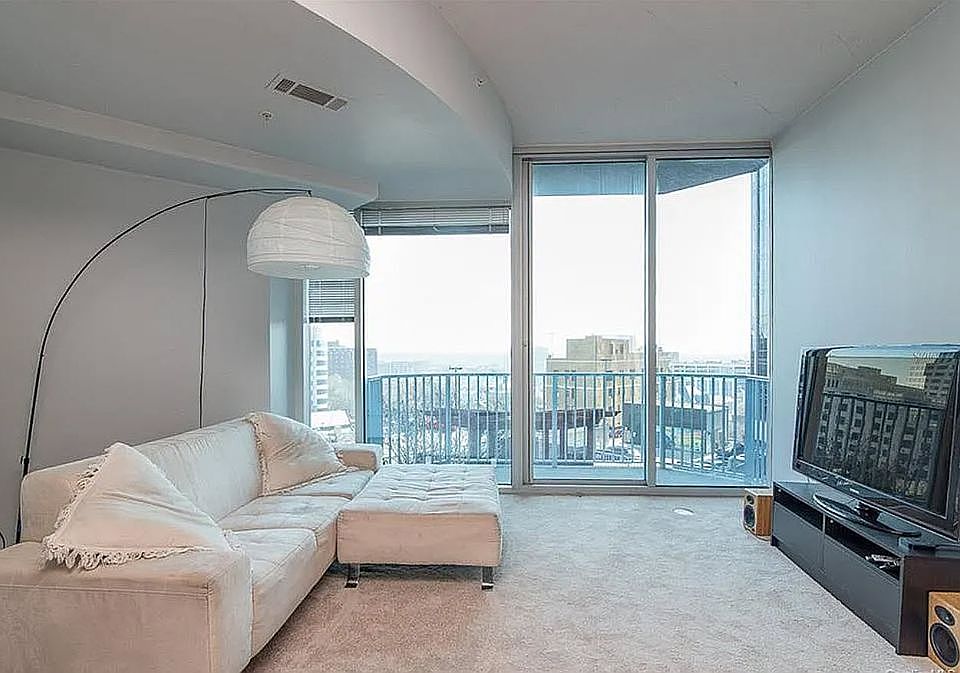 Living room and windows