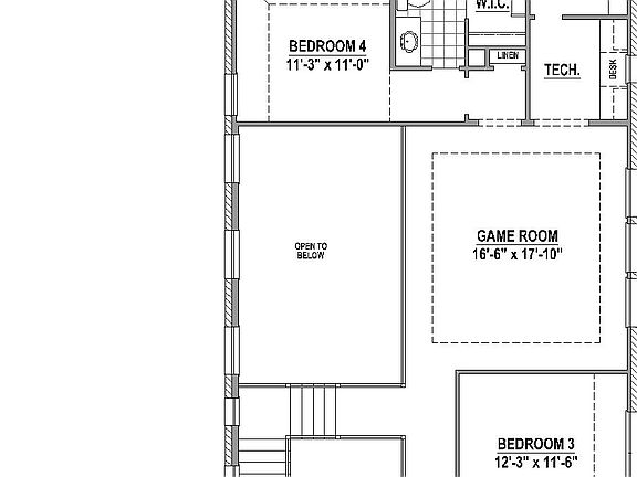 Plan 1406 2nd Floor