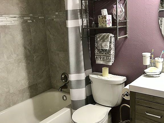 Remodeled upstairs bath