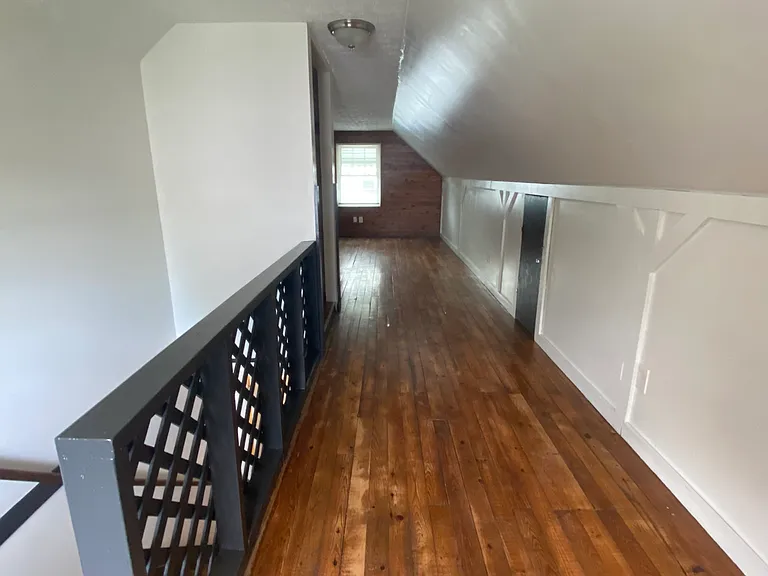 original hardwoods throughout. new HVAC and central air. large upstairs bedroom/office/play area