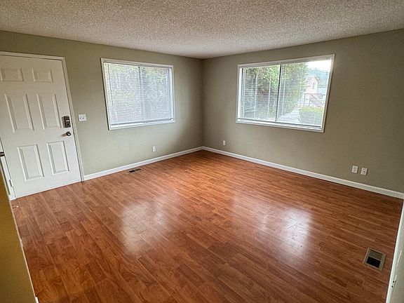 View of Front room Kitchen to front door