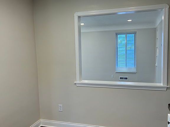 Kitchen view to living room