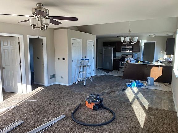 New paint and carpet