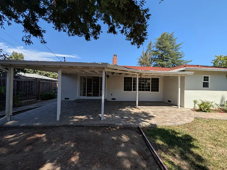 Patio, facing family room and living room.