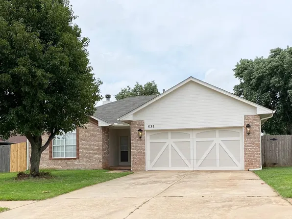 831 W Dowden Dr, Mustang, OK 73064