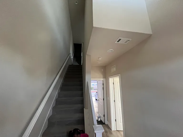 entry way to garage