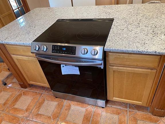 Brand new stovetop and oven