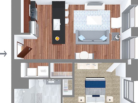 2nd image of 50 Public Sq APT 805