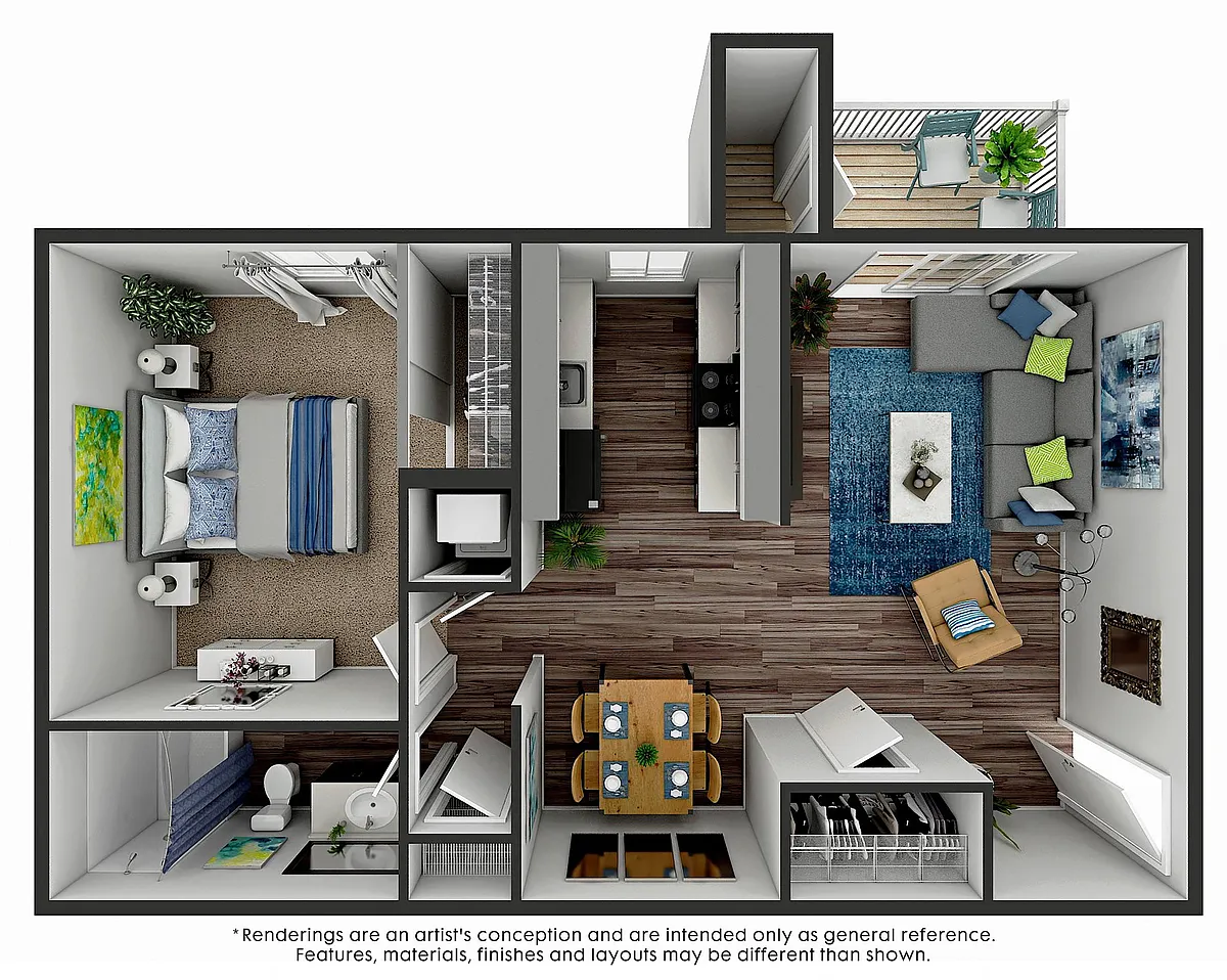 Floor plan DUNES PARTLY RENOVATED