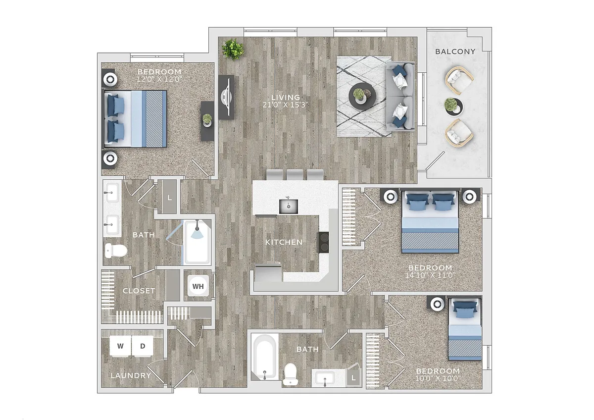 Floor plan C1