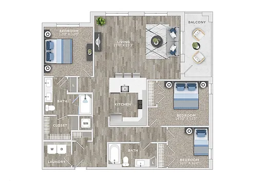 Floor plan C1