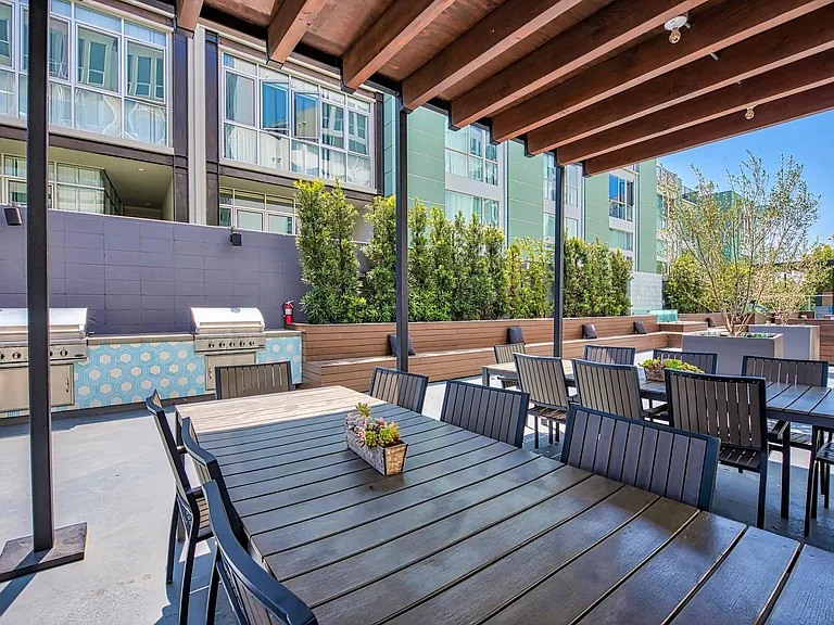 Outdoor BBQ Area