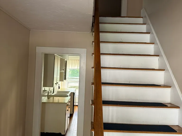 entry way and stairs