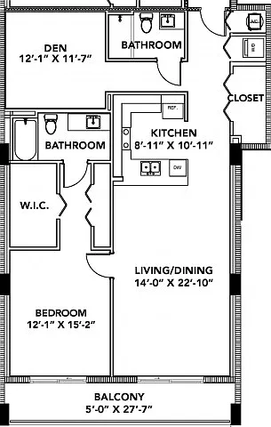 Model Y | 2 Bedroom, 2 Bath Model Y | 2 Bedroom, 2 Bath