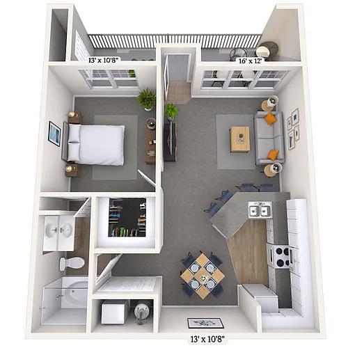 Floor plan B