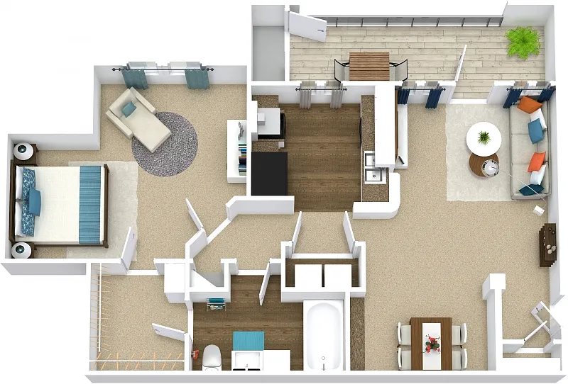 Floor plan Guadalupe ALT