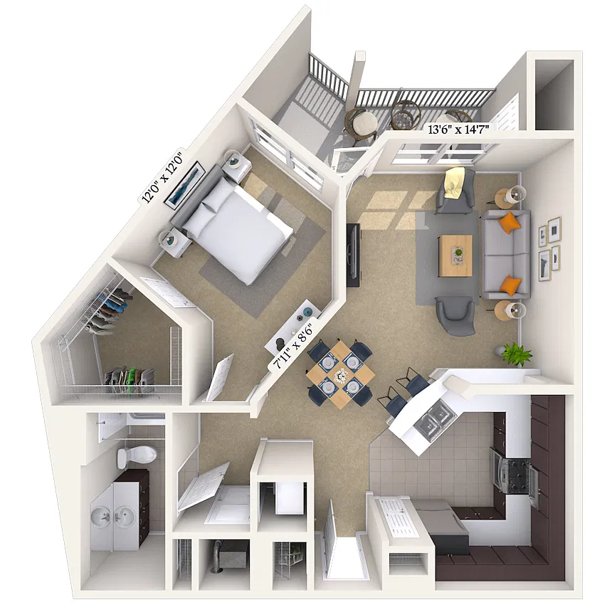 Floor plan Colonial