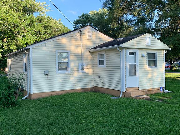 Rear of house