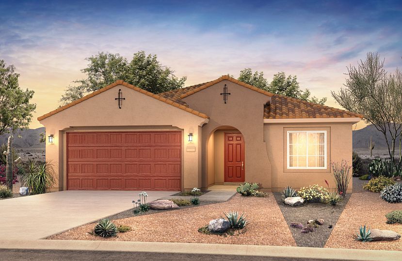 The included Home Exterior A on the Gateway home