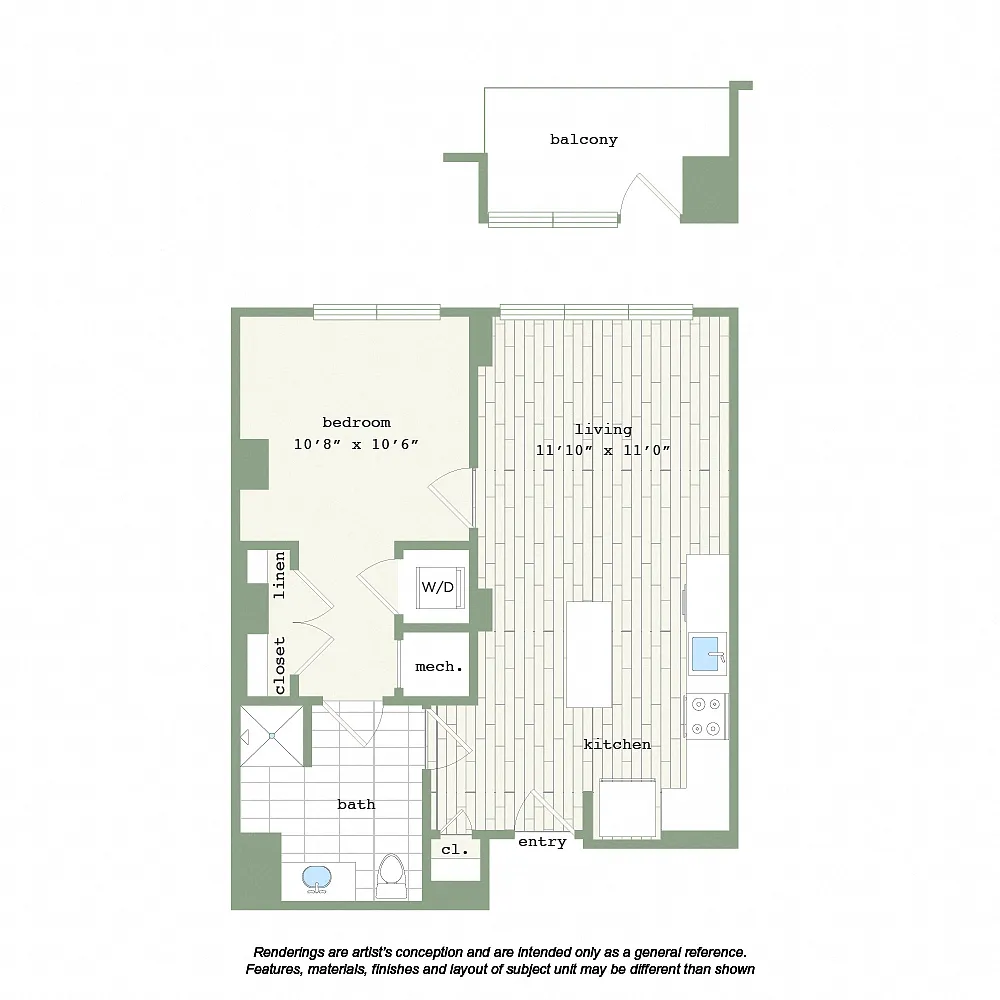 Floor plan A11