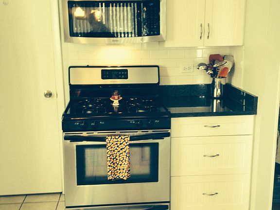 Newer Stainless Steel Appliances in Kitchen