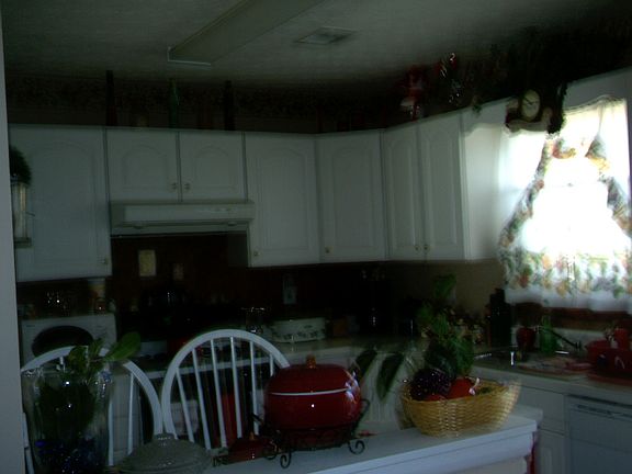 Nice white updated cabinets