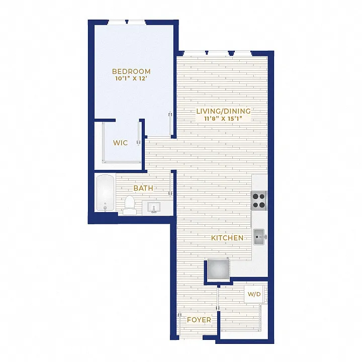 Floor plan A13