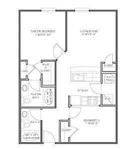 Floor plan B2