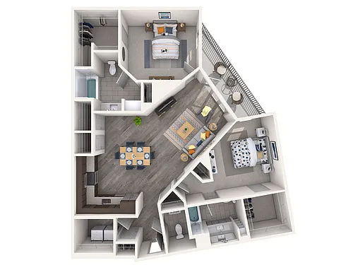 Floor plan Ribbon