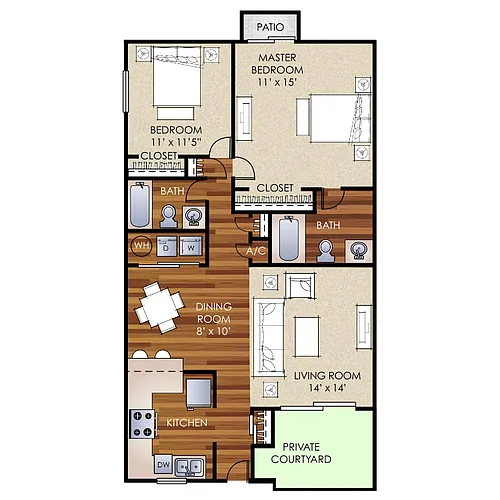 Floor plan Venus