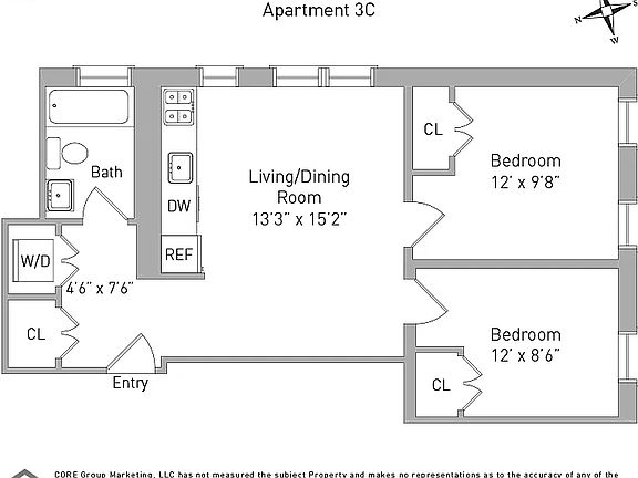 2nd image of 118 W 112th St APT 3C