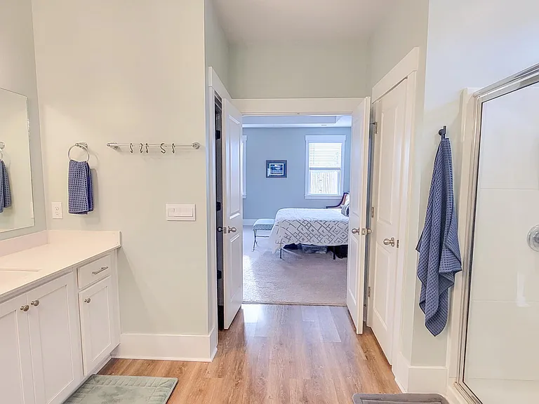 Large primary bathroom