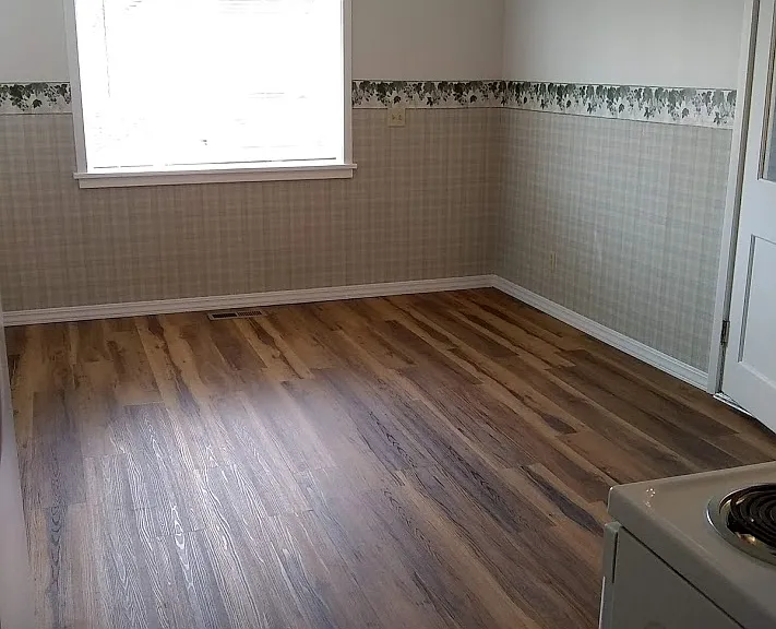 Dining area of country kitchen