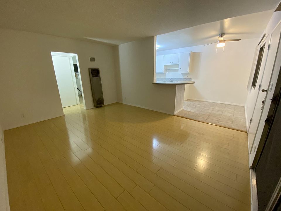 Open plan living/dining