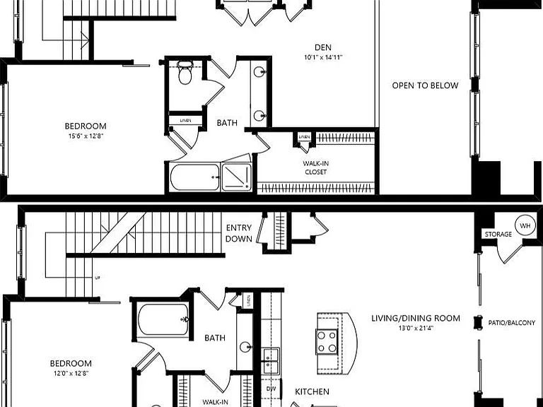 L2 floor plan Residences at The Triangle