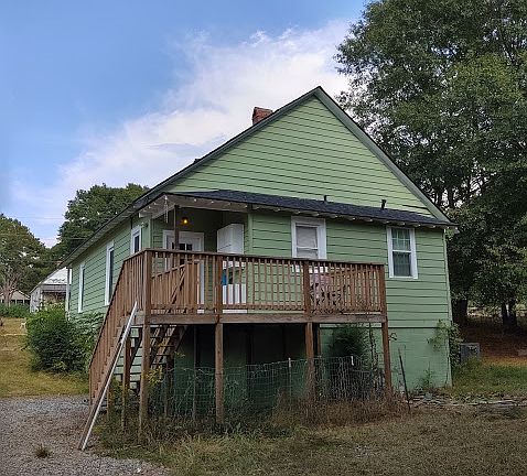 Rear of house.  More photos 
