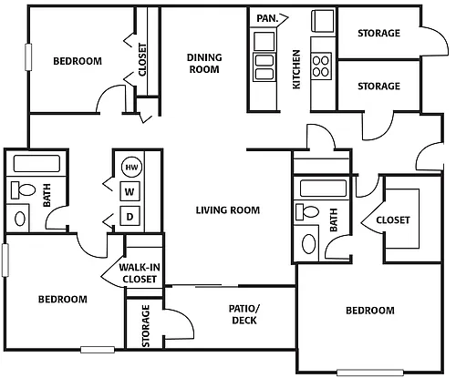 Floor plan Modena
