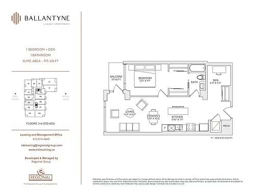 Floor plan 303