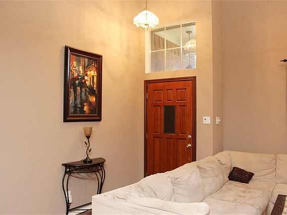 Front door entry into living area.