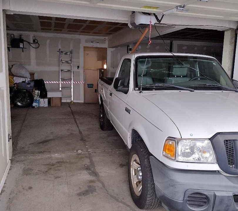 One indoor good size garage