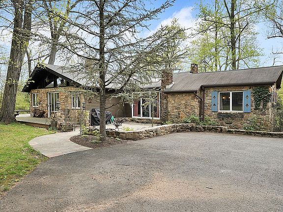 Large driveway