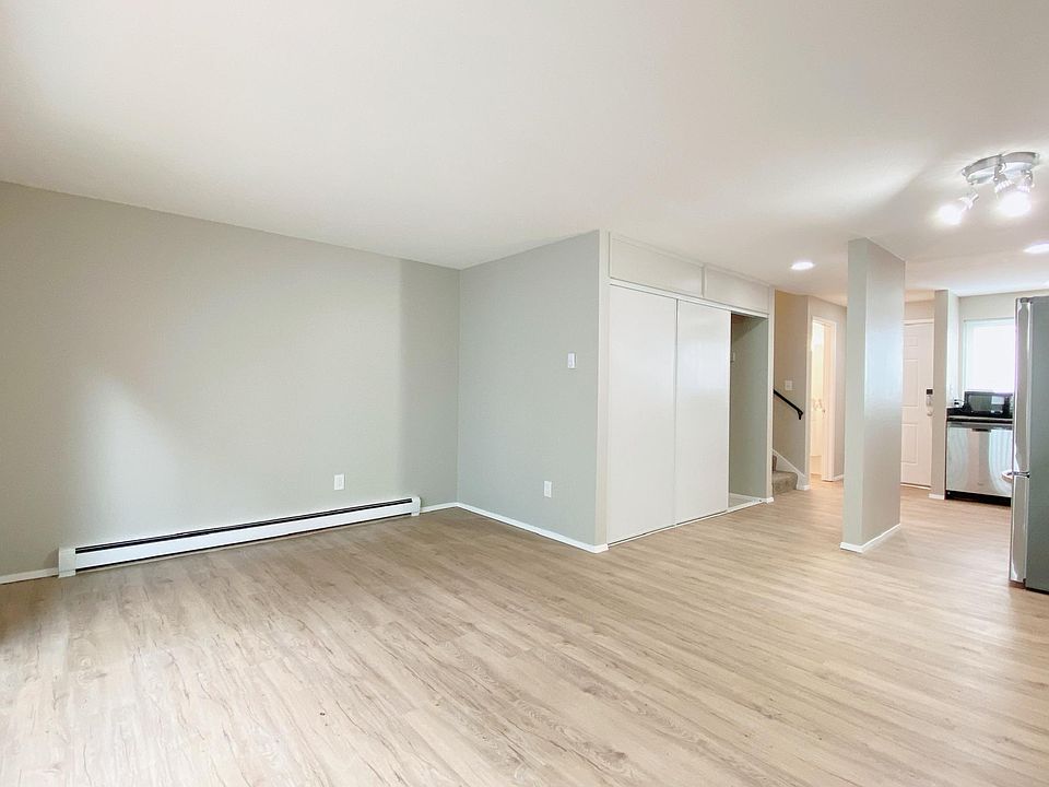 Open living/dining space