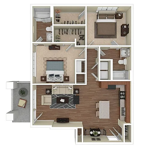 Floor plan B1G