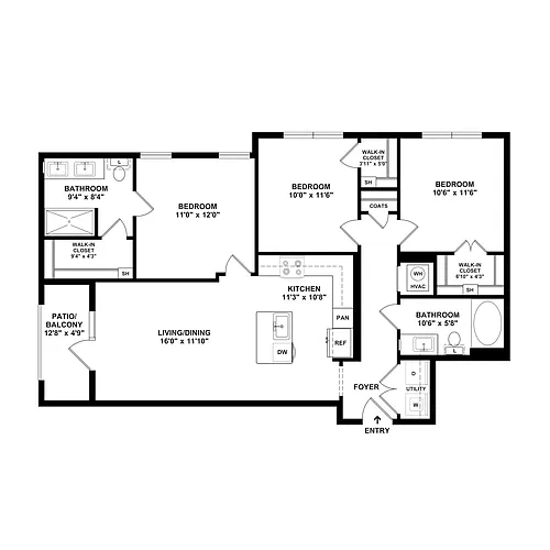 Floor plan C3