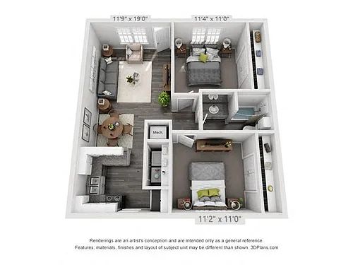 Floor plan B1