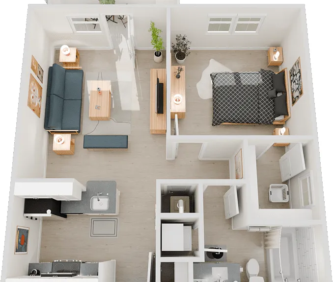 Aubrieta B Floorplan Diagram