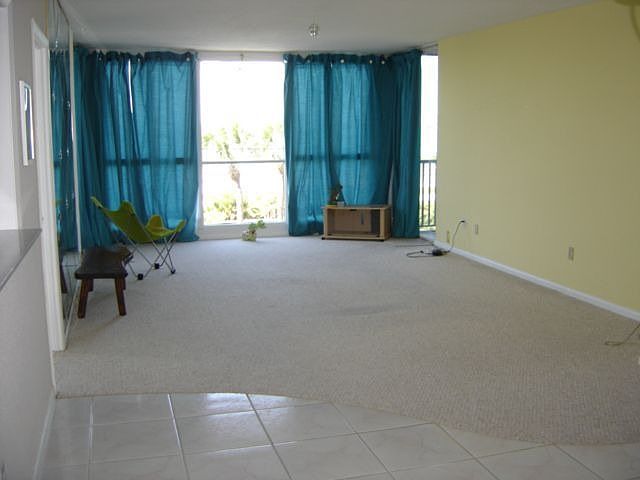 Living Room with Floor to Ceiling Views of Tampa Bay