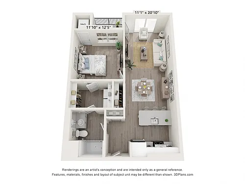 Floor plan A1
