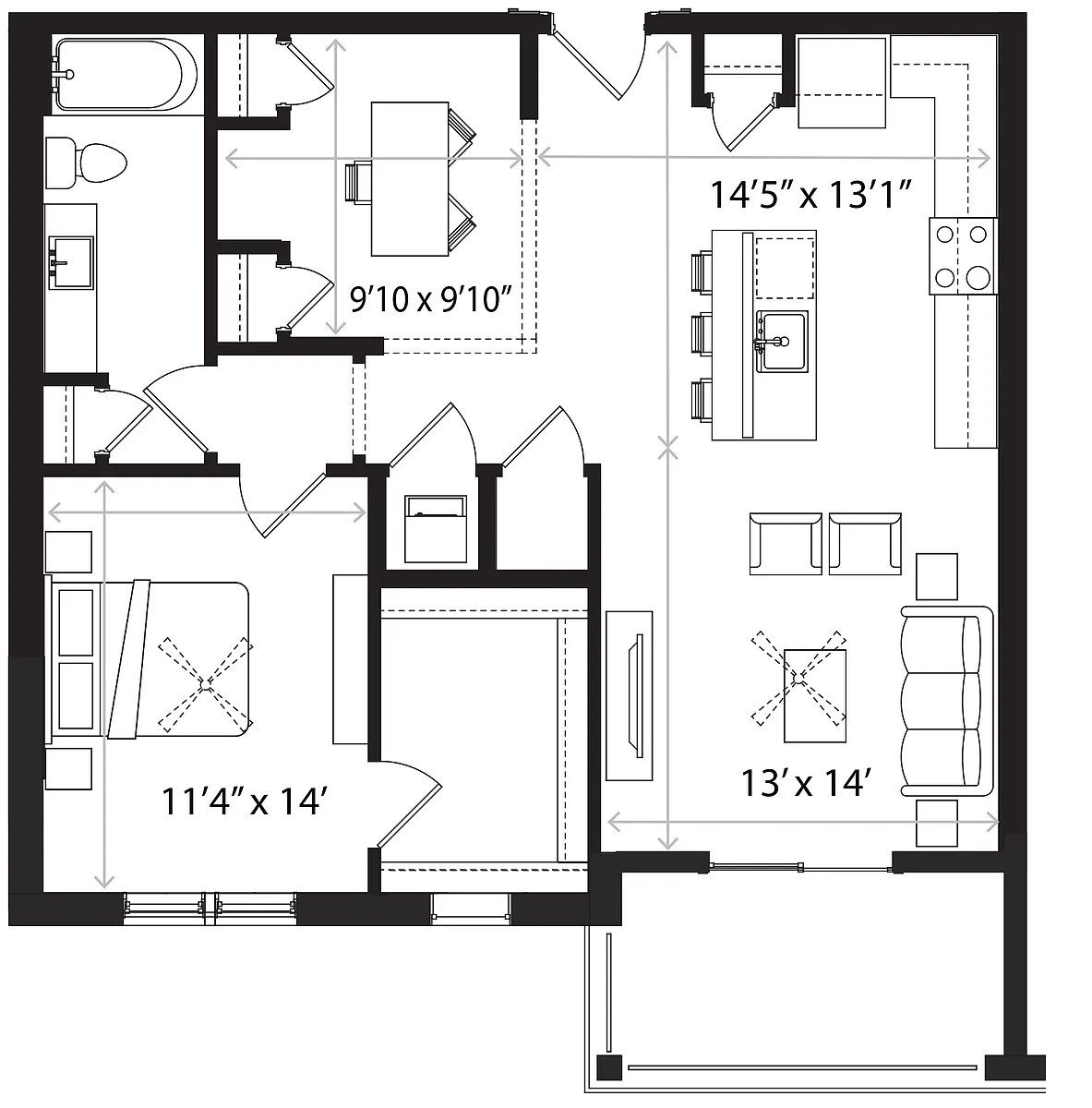 Floor plan Lenox